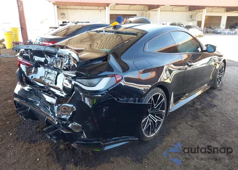 2024 BMW M4 Competition xDrive from USA, damaged, VIN WBS43AZ05RCR53308